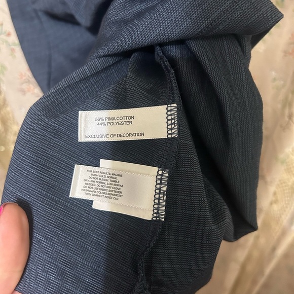 Cutter & Buck Drytec Luxe Polo Navy Size Medium *Pristine* - Picture 3 of 5